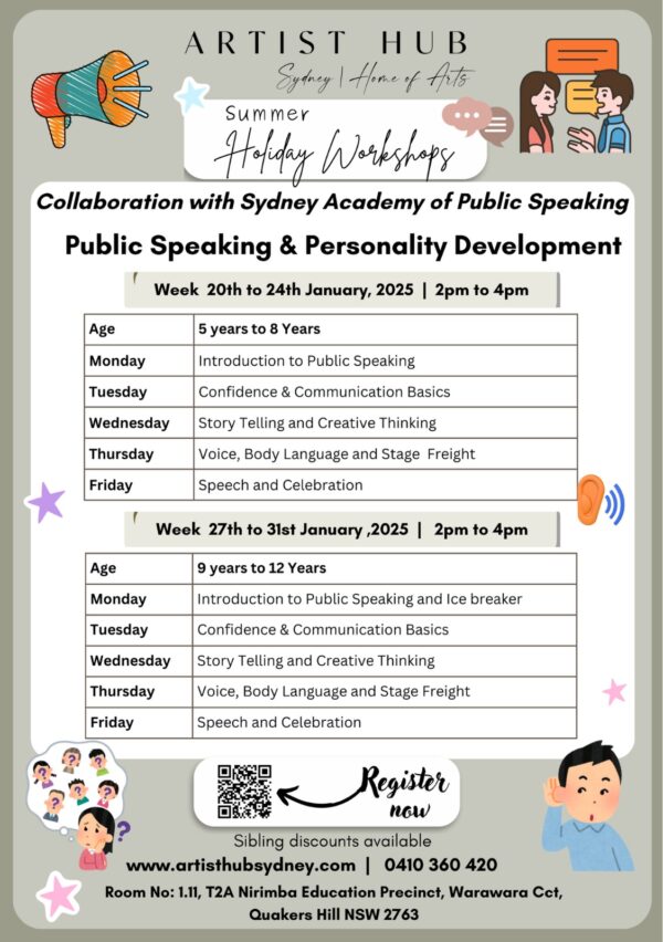 Public Speaking & Personality Development