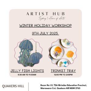 Jelly fish lantern Making &  Clay Trinket Tray Workshop - 9th July, 2025